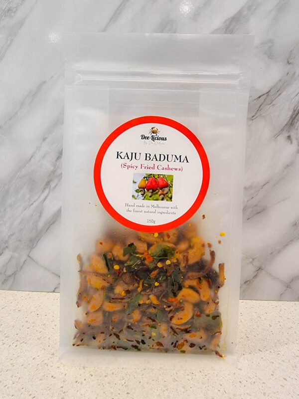 Kaju Baduma (Spicy Fried Cashews)